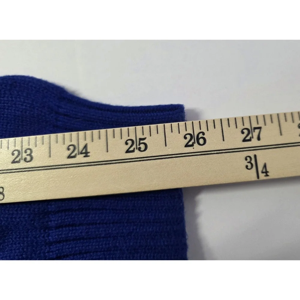 Polo Ralph Lauren Mens Size L Blue Long Sleeve 1/4‎ Zip Pullover Sweater